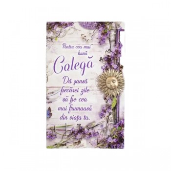 Tablou din lemn - Pentru cea mai buna Colega Tablou din lemn - Pentru cea mai buna Colega