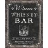 Tablou metalic Whiskey Bar 30x40cm