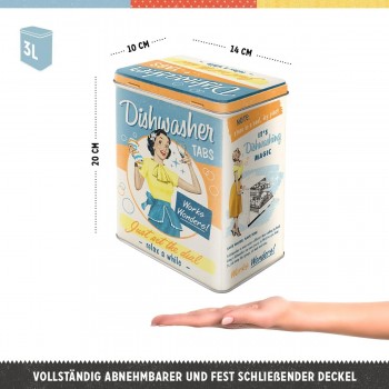 Cutie Metalica Dishwasher Tabs marime L Cutie Metalica Dishwasher Tabs marime L