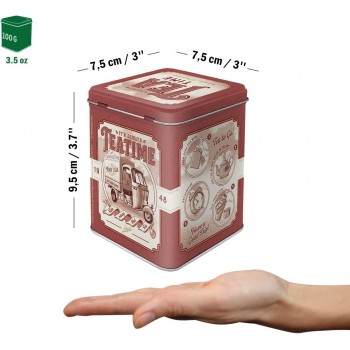 Cutie metal ceai Ape - Tea Time Cutie metal ceai Ape - Tea Time