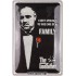 Placa metalica 20X30 The Godfather I don't apologize