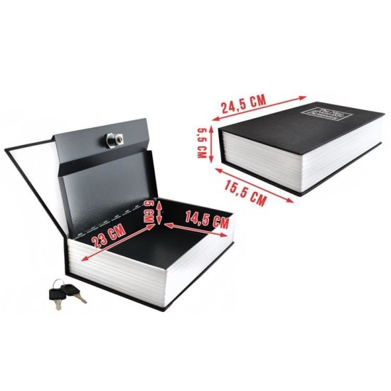 Seif carte – caseta de valori ascunsa in carte tip dictionar englez