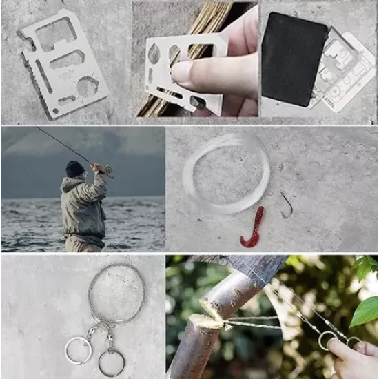 Kit Supravietuire Multifunctional 32 de piese Kit Supravietuire Multifunctional 32 de piese