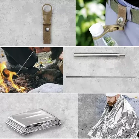 Kit Supravietuire Multifunctional 32 de piese Kit Supravietuire Multifunctional 32 de piese