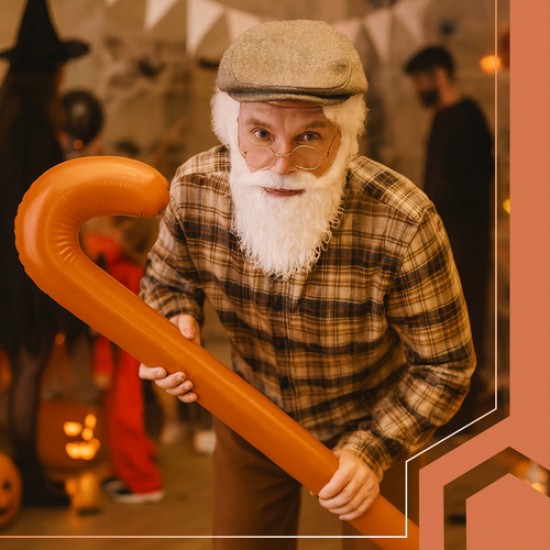 Cadru de mers gonflabil cu baston Cadru de mers gonflabil cu baston