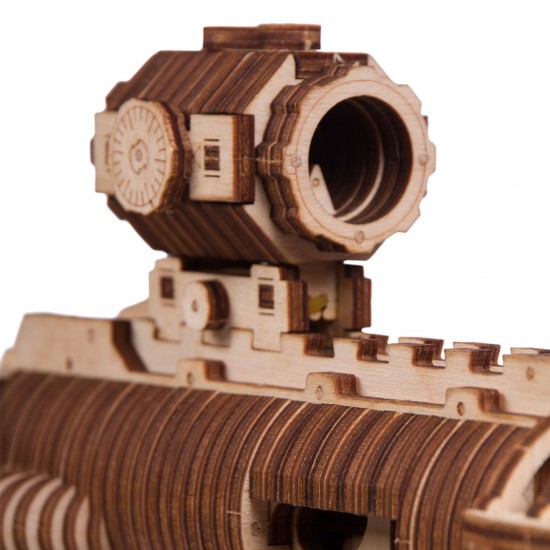 Puzzle 3D din lemn pusca de asalt AR-T