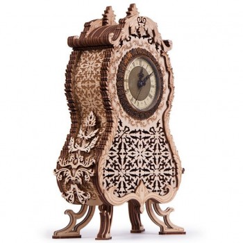 Puzzle 3D mecanic din lemn ceas vintage