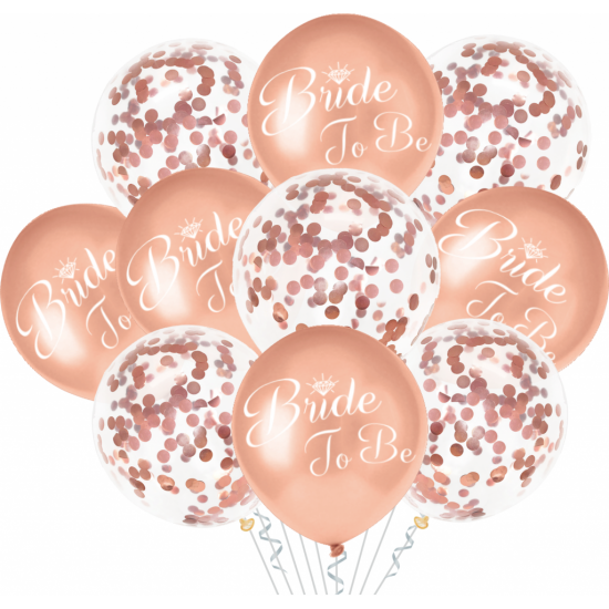 Set 10 baloane petrecerea burlacitelor Bride To Be