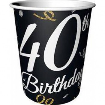 Set 6 pahare de unica folosinta 40 ani