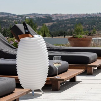 Boxa audio bluetooth, lampa, si frapiera