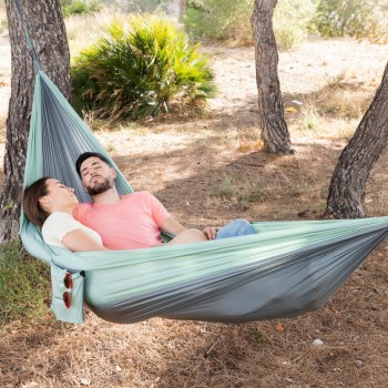 Hamac pentru camping de 2 persoane Rewong