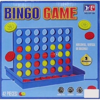 Joc educativ Bingo 4 pe linie 26x26cm Joc educativ Bingo 4 pe linie 26x26cm