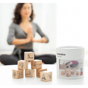 Joc zaruri de yoga 7 piese Joc zaruri de yoga 7 piese