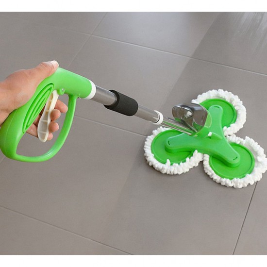 Mop triplu cu pulverizator