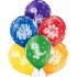Set 6 baloane multicolore dinozauri