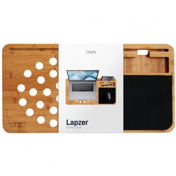 Suport pentru laptop din bambus cu mousepad Suport pentru laptop din bambus cu mousepad