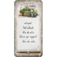 Blocnotes magnetic - Le Jardin Francais