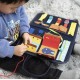 Carte Senzoriala Educativa tip Montessori, Dezvoltare Abilitati Motorii, 28x33x2 cm, Albastru Carte Senzoriala Educativa tip Montessori, Dezvoltare Abilitati Motorii, 28x33x2 cm, Albastru