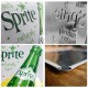 Placa metalica Sprite Bottle - Editie Speciala - 30x40 cm