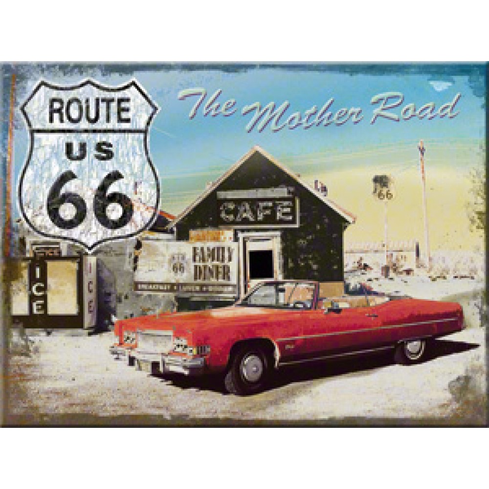 Magnet - Route 66 The Mother Road