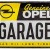Placa metalica Opel - Garage 30x40cm