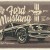 Placa metalica Ford Mustang - The Boss 30x40cm