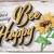 Placa decor metalica Bee Happy Special Edition 20x30cm