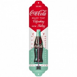 Termometru metalic - Coca Cola Dinner Bottle